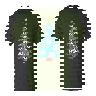 Football Christmas Tree Outfit For The Holidays T-Shirt - Geschenkecke