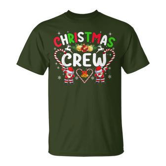 Christmas Crew Santa Dabbing Family Pyjamas T-Shirt - Geschenkecke