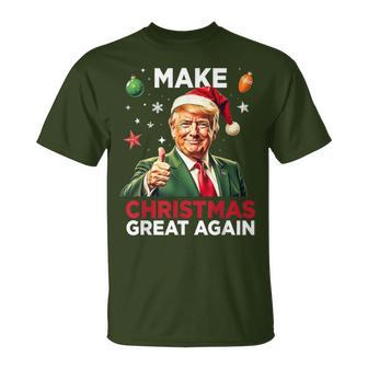 Christmas Pyjamas Make Christmas Great Again T-Shirt - Geschenkecke