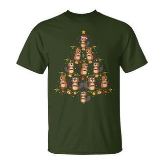 Flannelette Christmas Tree Christmas Flannelette T-Shirt - Geschenkecke