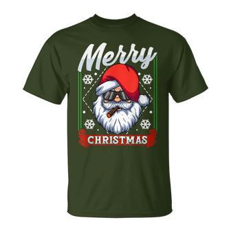 Santa Humour Adult T-Shirt - Geschenkecke