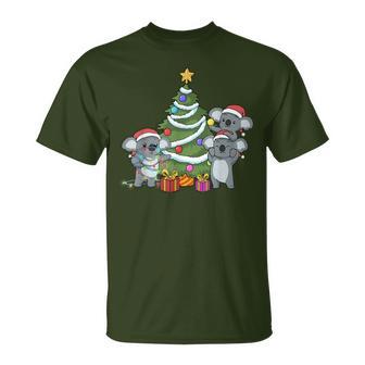 Koala Christmas T-Shirt - Geschenkecke