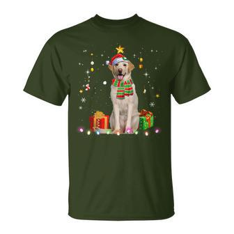 Labrador Retriever Dog Tree Christmas Jumper Xmas Dogs T-Shirt - Geschenkecke