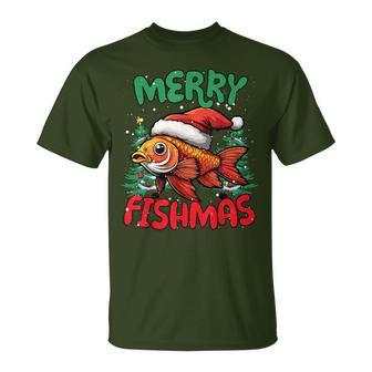 Merry Fishmas Fish Christmas T-Shirt - Geschenkecke