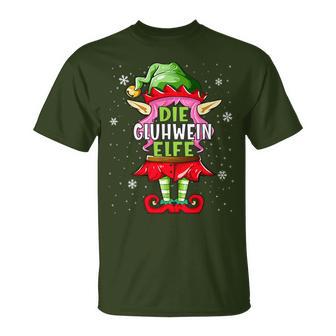 Mulled Wine Elf Outfit Christmas Family Christmas T-Shirt - Geschenkecke