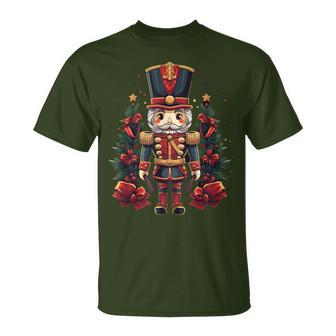 Nutcracker Christmas Holiday Festive Traditional T-Shirt - Geschenkecke