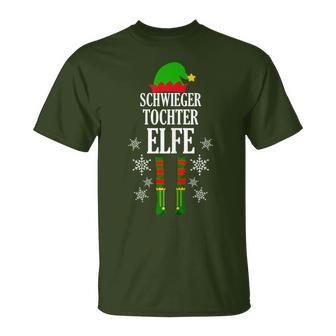 Women's Daughter-In-Law Elf Christmas Elf Christmas T-Shirt - Geschenkecke