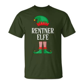 Women's Pensioner Elf Partner Look Family Outfit Christmas T-Shirt - Geschenkecke