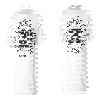 20 Year Old Vintage 2005 Limited Edition 20Th Birthday T-Shirt | Seseable UK