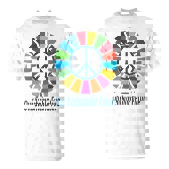 2030 Our Sustainable Future World Global Goals Motivational T-Shirt - Monsterry