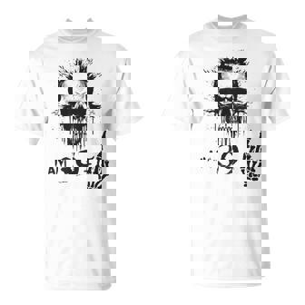 I Am 39 Plus 1 Middle Finger 40Th Birthday WIking Skull T-Shirt - Cadeauxyz