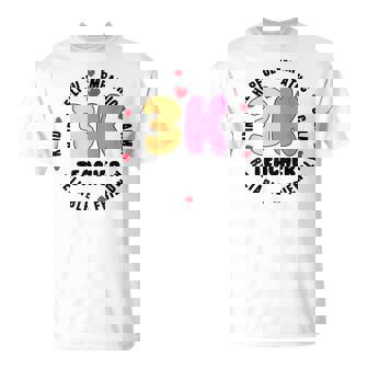 3K Teacher Squad Threes Crew PreK Elementary Team T-Shirt - Monsterry