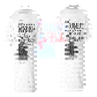 4th July Fourth Shirt American Babe Glam Sexy Girly Bestie T-Shirt - Monsterry
