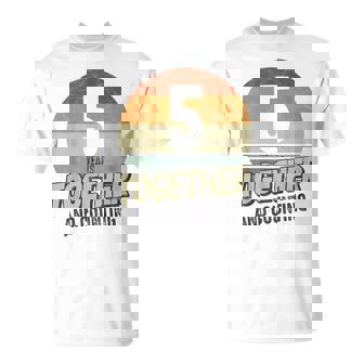 5º Aniversario De Boda Matrimonio Parejas 5 Años Juntos Camiseta unisex - Regaloses