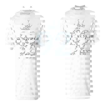 92 Crown 92 Years Old Happy 92nd Birthday Girl Women T-Shirt - Monsterry