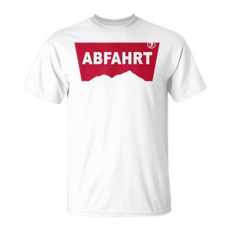 Abfahrt Lustiges Party Und Après-Ski T-Shirt - Geschenkecke