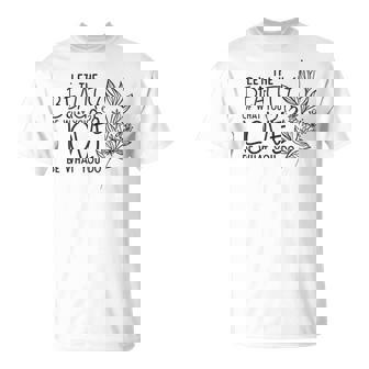 Aesthetic Floral Love Career Future Goals Motivational Quote Tank Top T-Shirt - Monsterry