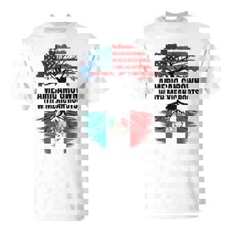 American Grown Mexican Roots Mexico T-Shirt | Mazezy