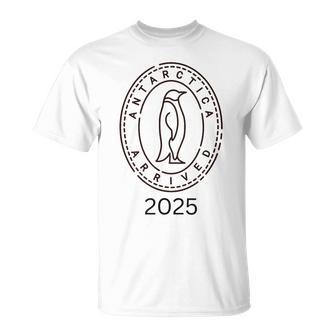 Angekommen In Der Antarctic 2025 Gray T-Shirt - Geschenkecke