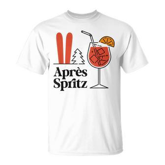 Après Spritz X Aperölchen Spritz & Skifahren Skifahrer Ski T-Shirt - Geschenkecke