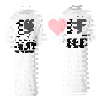 Article Souvenir Japonais I Heart Gojo Japan Love T-Shirt - Cadeauxyz