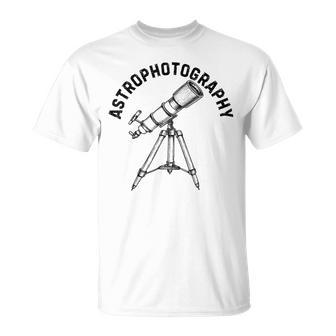 Astrofotografía Arte Para Hombres Es Astrofotógrafo Estrellas Camiseta unisex - Regaloses