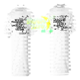Banana Squad Lustiges Abtupfen Banana Food & Dab T-Shirt - Seseable