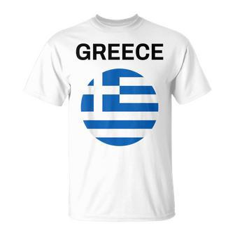 Bandera De Grecia Moderna Camiseta unisex - Regaloses