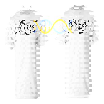 Barbados Island DNA Strand Caribbean Travel Barbados Tourist T-Shirt - Monsterry