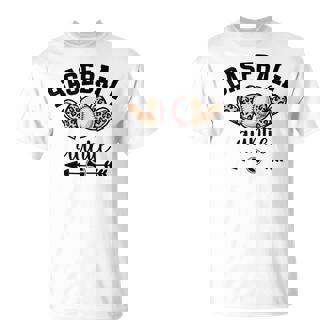 Baseball Auntie Baseball Auntie Game Day Senior Night T-Shirt - Seseable