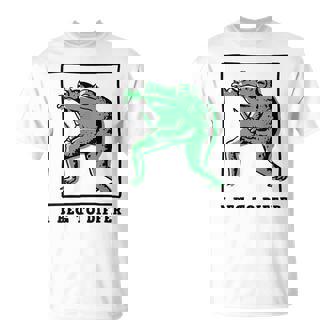 I Beg To Differ Frog Japanese Frog T-Shirt - Monsterry