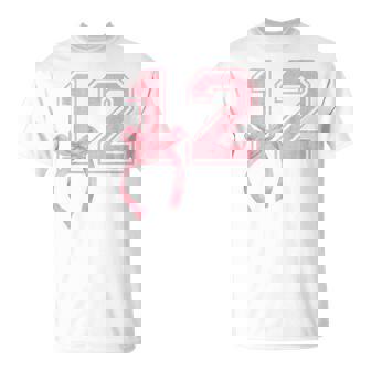 Birthday Girl Pink Coquette Bow 12 Year Old Aesthetic Girly T-Shirt - Thegiftio UK