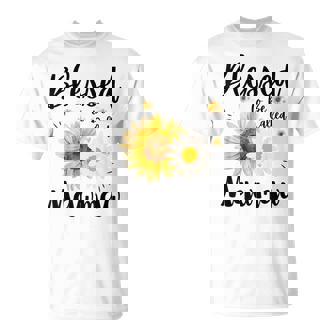 Blessed To Be Called Mawmaw Floral Cute T-Shirt | Seseable FR