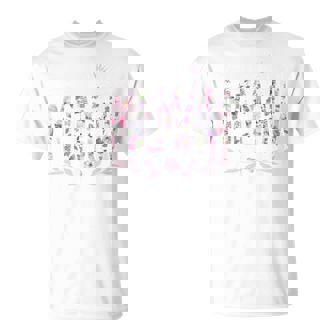 Blessed To Be Called MEMAW Cute Floral MEMAW Tee T-Shirt - Monsterry