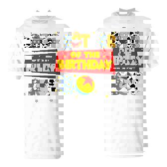 Brother Of The Birthday Boy Toy Family Party Decoration T-Shirt | Mazezy