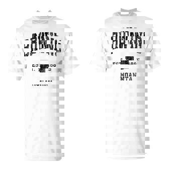 Browning Montana Mtintage Athletic Negro Diseño Deportivo Camiseta unisex - Regaloses