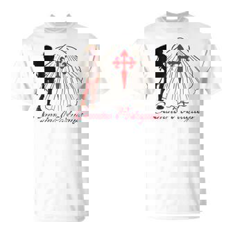 Camino Portugues Santiago De Compostela Shell Camiseta unisex - Regaloses