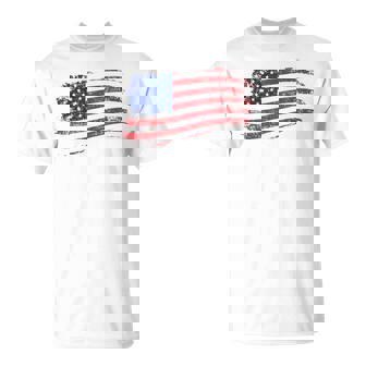Camisa De La Bandera De Estados Unidos 4 De Julio Rojo Blanco Azul Estrellas Rayas Camiseta unisex - Regaloses