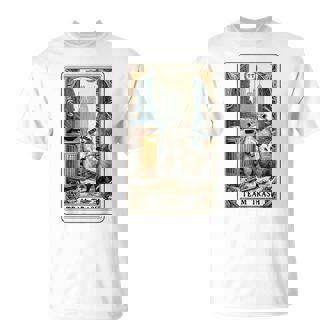 Carta Del Tarot De La Basura Del Equipo Mapache Zarigüeya Zarigüeya Mapache Camiseta unisex - Regaloses