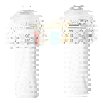Casete Clásico De Cumpleañosintage De 1964 Edición 1964 Manga Larga Camiseta unisex - Regaloses