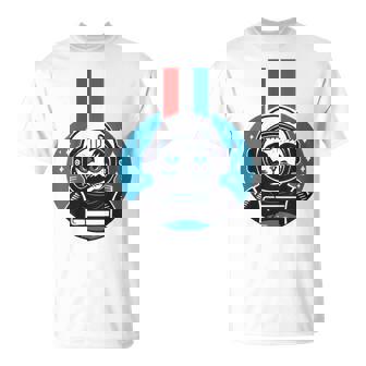 Cat Lover Retro Astronaut T-Shirt - Cadeauxyz