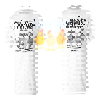 Chicken Squad Chicken T-Shirt - Seseable