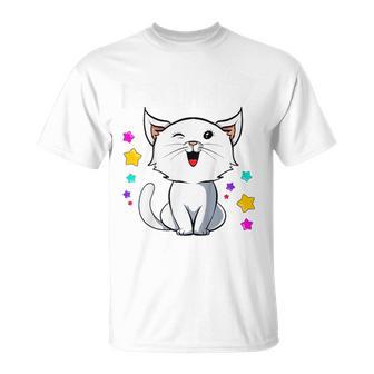 Children's Ich Bin 7 Jahre Alt Katzensieben 7Th Birthday T-Shirt - Geschenkecke