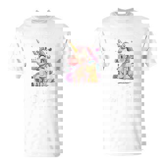 Children's Ich Bin Jetzt Eine Große Schwester Unicorn Sun T-Shirt - Geschenkecke