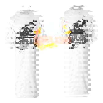 Children's School Child 2024 Pirate Costume Skull Pirate T-Shirt - Geschenkecke