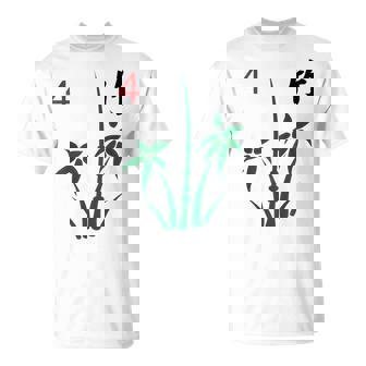 Chinese Mahjong Mah Jong Game Tiles Character Flower Four T-Shirt - Monsterry