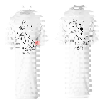 Chinese Zodiac Dog Sumi-e Tee T-Shirt - Monsterry