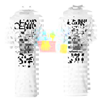 Cleaning Staff Housekeeping Crew Of Proud Housekeeper Squad T-Shirt - Monsterry