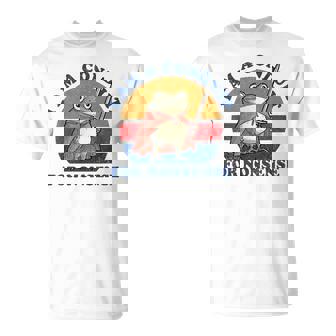 I Am A Conduit For Nonsense Sayings Frog Meme Gamer T-Shirt - Seseable