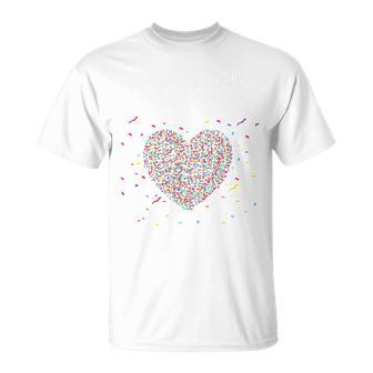 Confetti In The Heart Fancy Dress Carnival Confetti Costume Outfit T-Shirt - Geschenkecke